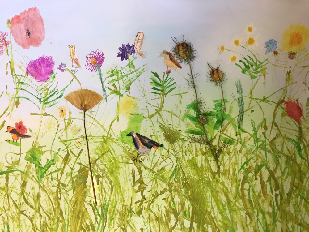 The Wildflower Meadow by Rachel Burch