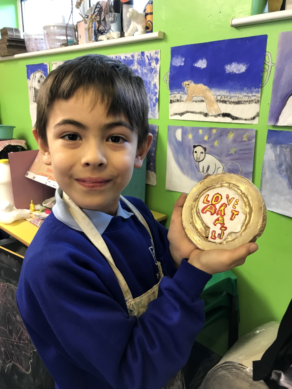 Clay Art Medals by Sharon Gale