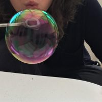 Bubble drawing