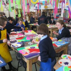 What kinds of things should we consider when we are planning an art curriculum? Take a look at our advice, which includes practical pointers as well as philosophical aspirations. 