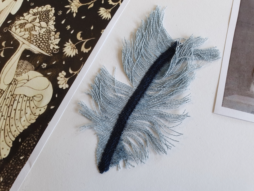 Denim Feathers with Natalie Bailey for Inspire with the Fitzty Peters