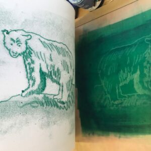 Monoprint Animals