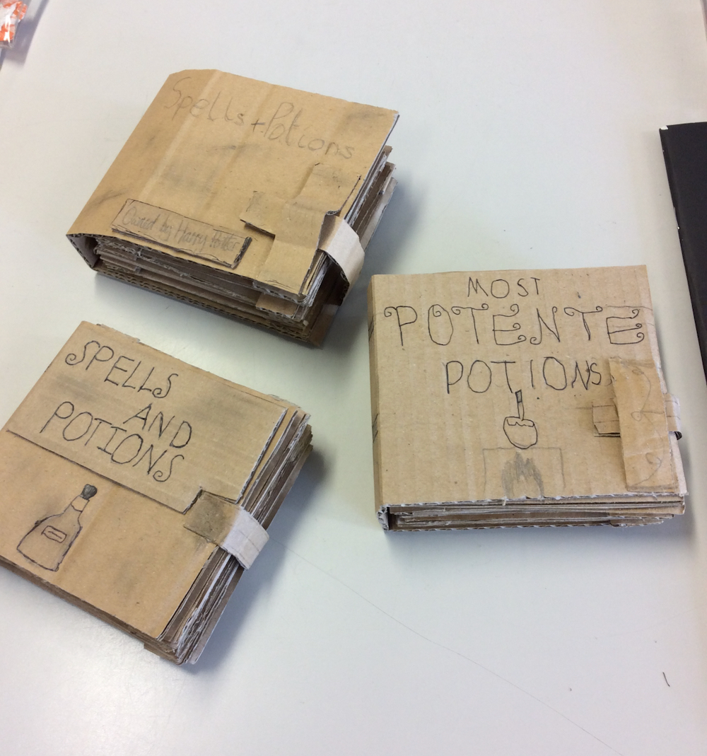 Year 4 Harry Potter boxes