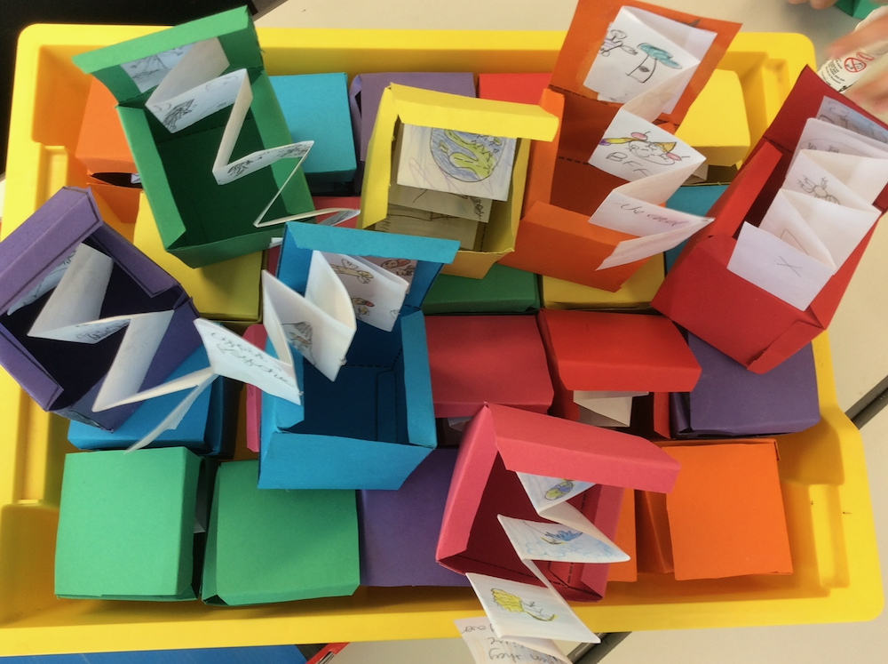 Story Boxes by Year 3 pupils at Linton Heights junior School - Anna Campbell - Inspire