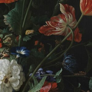 Detail from Flowers in a Glass Vase, by Jan Davidsz. de Heem (c) The Fitzwilliam Museum