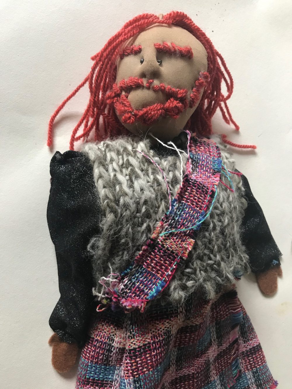 Puppet showing the hands