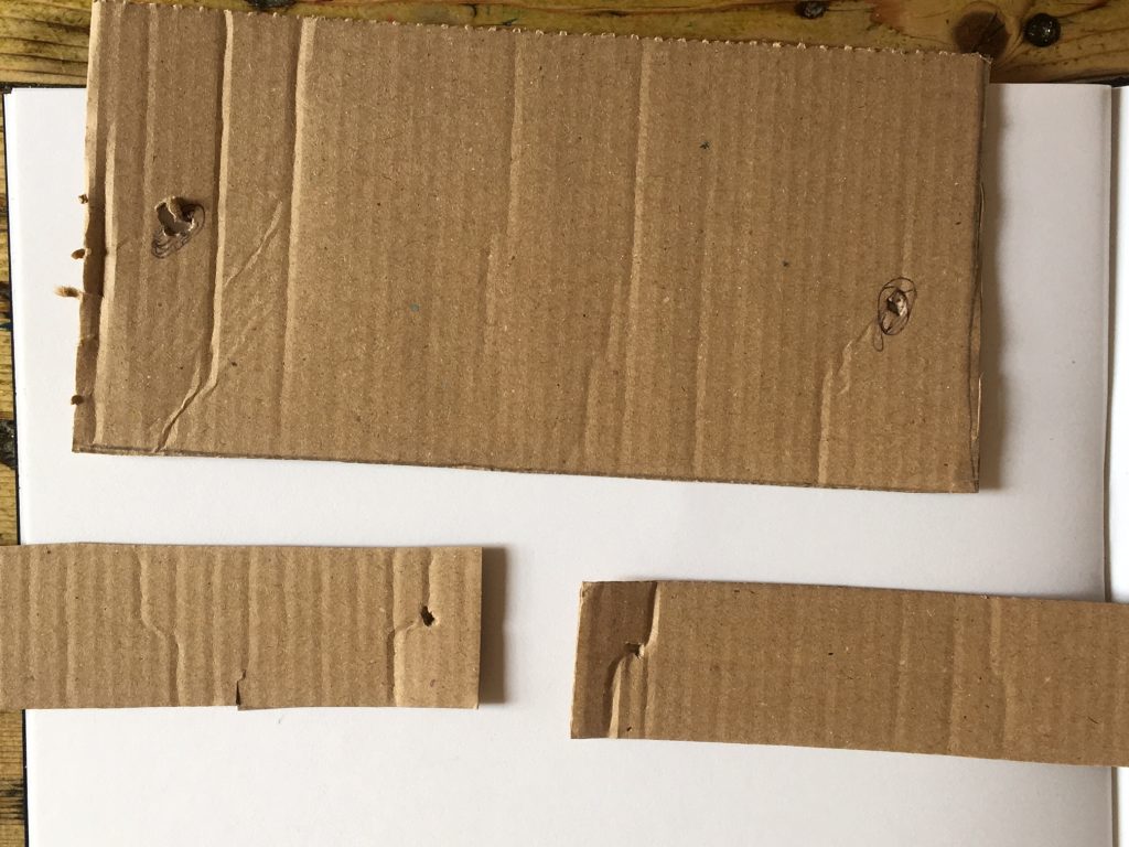 assembling body and arms ready for attaching