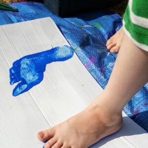 Vicki Ostersen Hands and Feet - First footprints