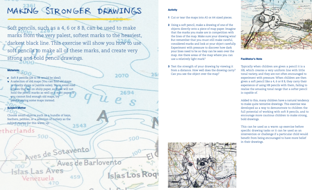 AccessArt Drawing Challenge, Making Stronger Drawings, Drawing Projects for Children