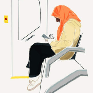 Bus drawing 2 by Lorna Rose