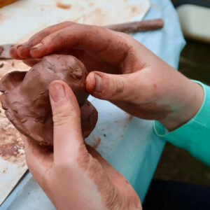 Working with clay