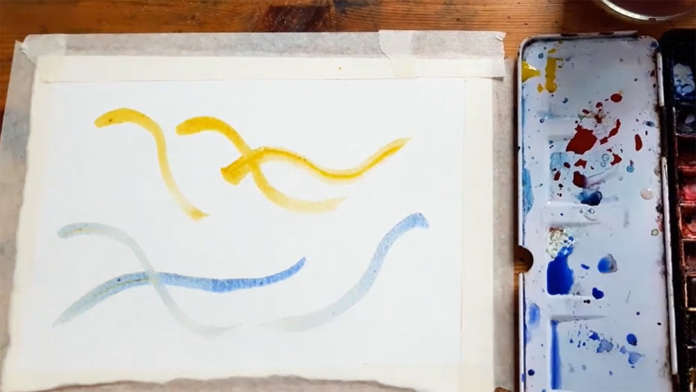 Marks on paper by Emma Burleigh