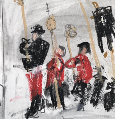 Drawing From Film / TV with Andrea Butler Andrea shares how she uses film or tv as a starting point for her imaginative sketches. Resource ready: Early September 2020
