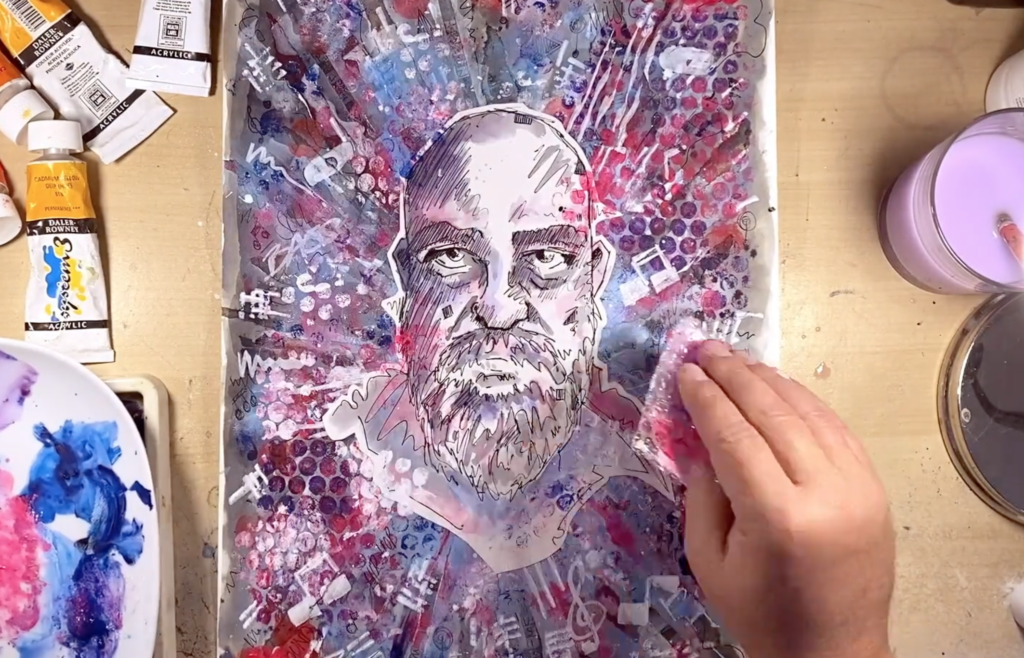 DrawAble: Making Layered Portraits by Mike Barrett Part Three