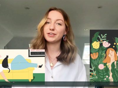Lizzie shares why she loves being an illustrator