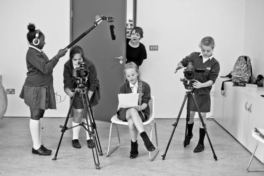 Video making at Arts Council Collection HQ