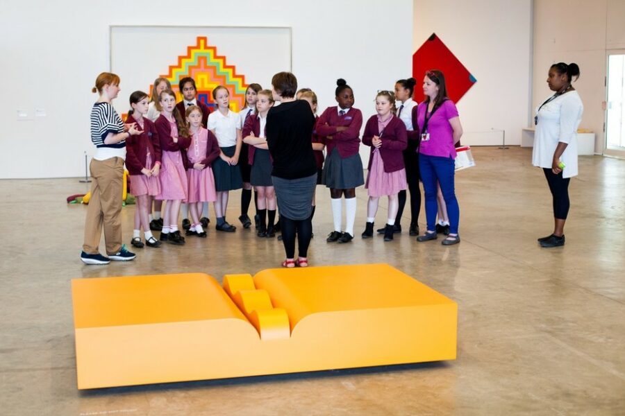 Visiting the arts council collection