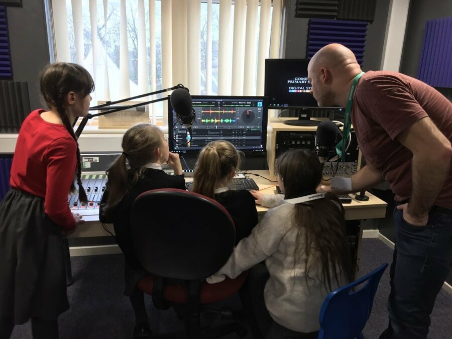 Mandy Barrett recording studio