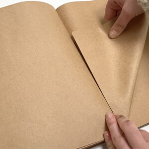 In this resources we share how you can personalise a bought sketchbook by adding elements