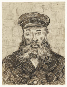 Portrait of Joseph Roulin (1888) by Vincent Van Gogh. Original from the J. Paul Getty Museum. CC0