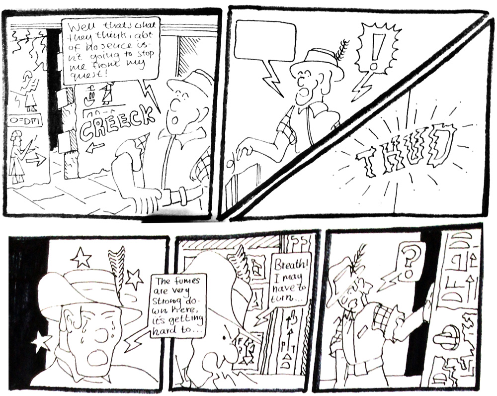 A participant comic