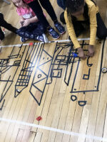 Floor Tape Drawing