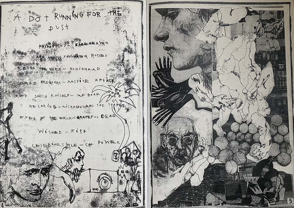 Monoprint Sketchbook Pages by Stephanie Cubbin