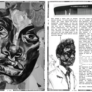 African Identity Portrait by Stephanie Cubbin