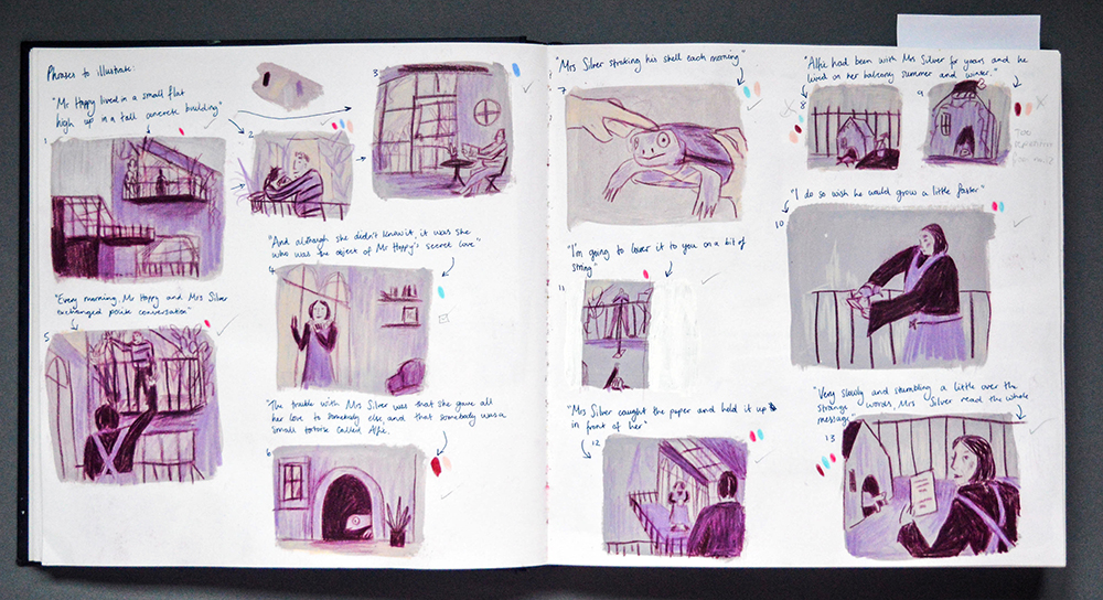 Storyline of Esio Trot Compositions by Rosie Hurley Artwork by Rosie Hurley