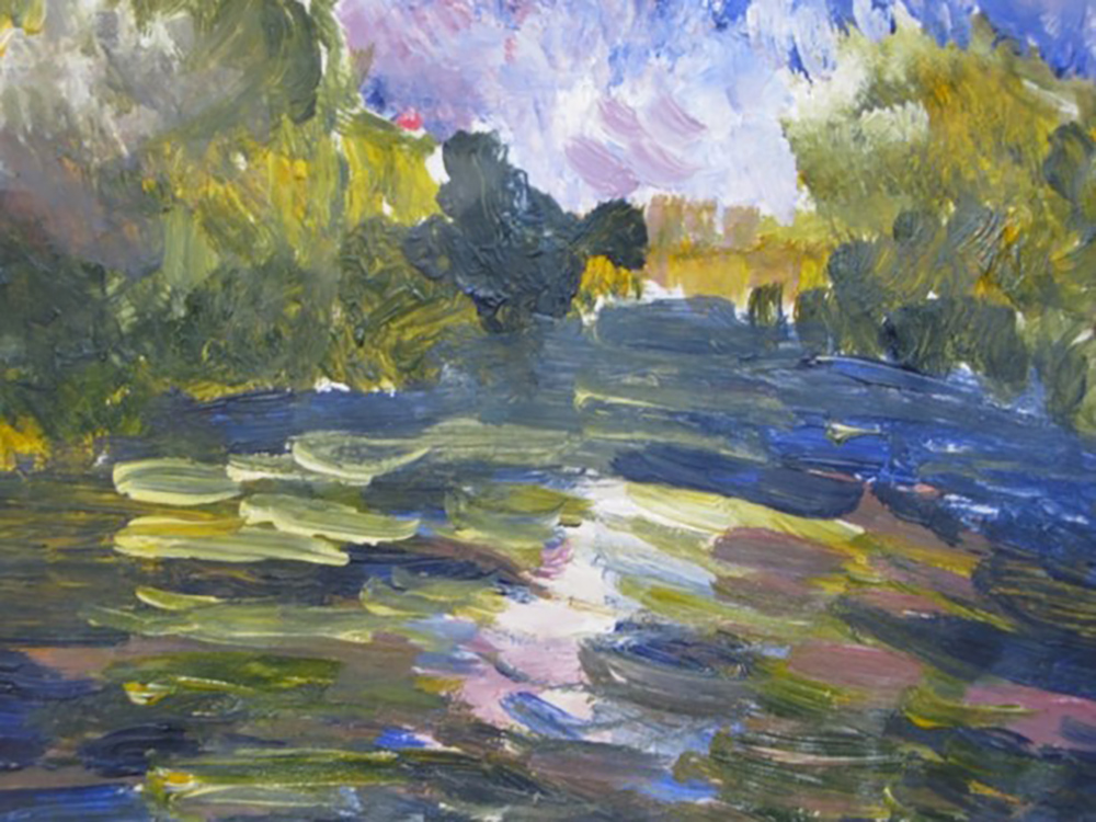 Student Monet Response by Katherine Woodard