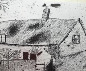 Teacher Katherine Woodard talks through how sketchbooks are used in her setting