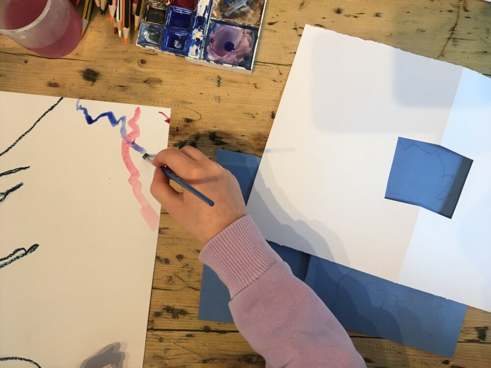 Using a new finder to zoom in on a drawing