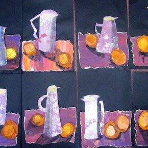 Collages StillLife by Maureen Crosbie