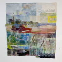 Exhibition Painting With Cloth by Cas Holmes