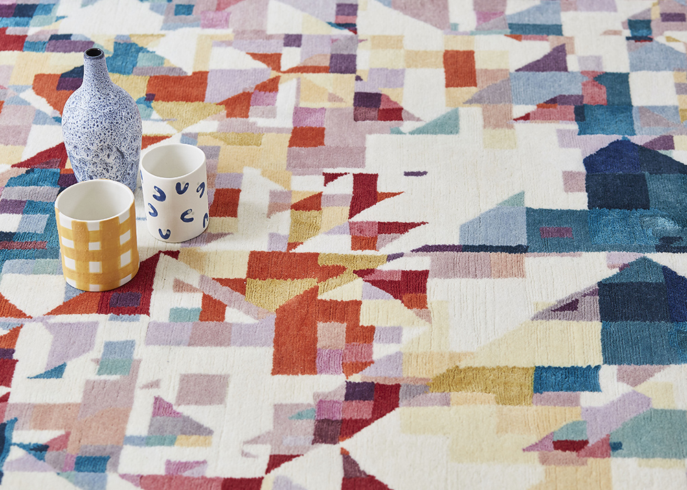 Northmore Rug Collaboration by Rachel Parker