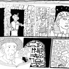 Creating Comics inspired by museum collections by Irina Richards