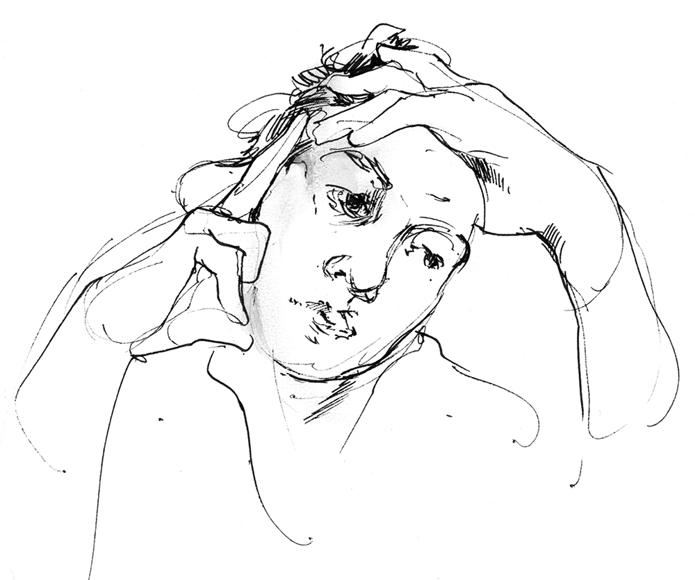 Portrait Club Sketch by Jake Spicer Portrait Club Sketch by Jake Spicer