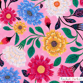 Explore the work of surface pattern designer Rachel Parker