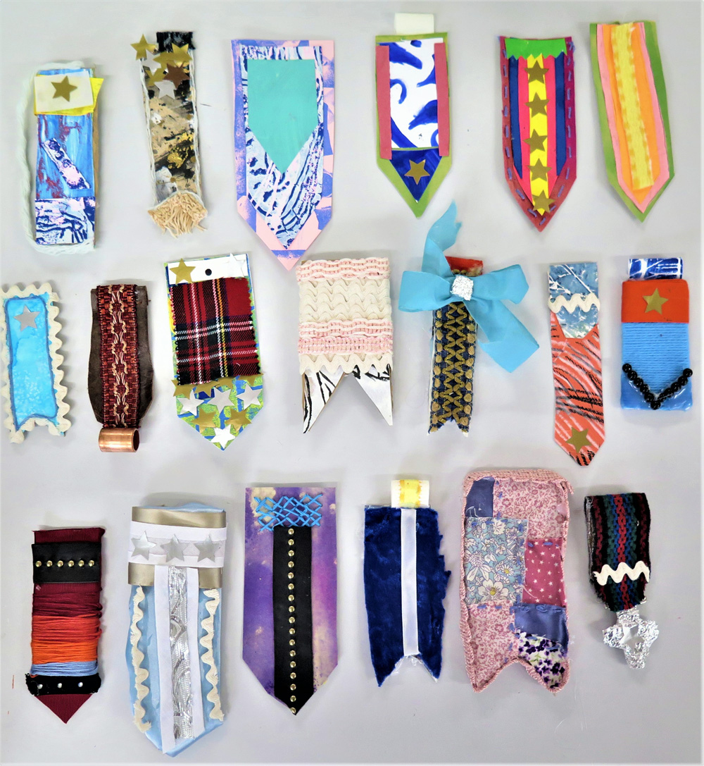 Making medals out of recycled materials by Jan Miller