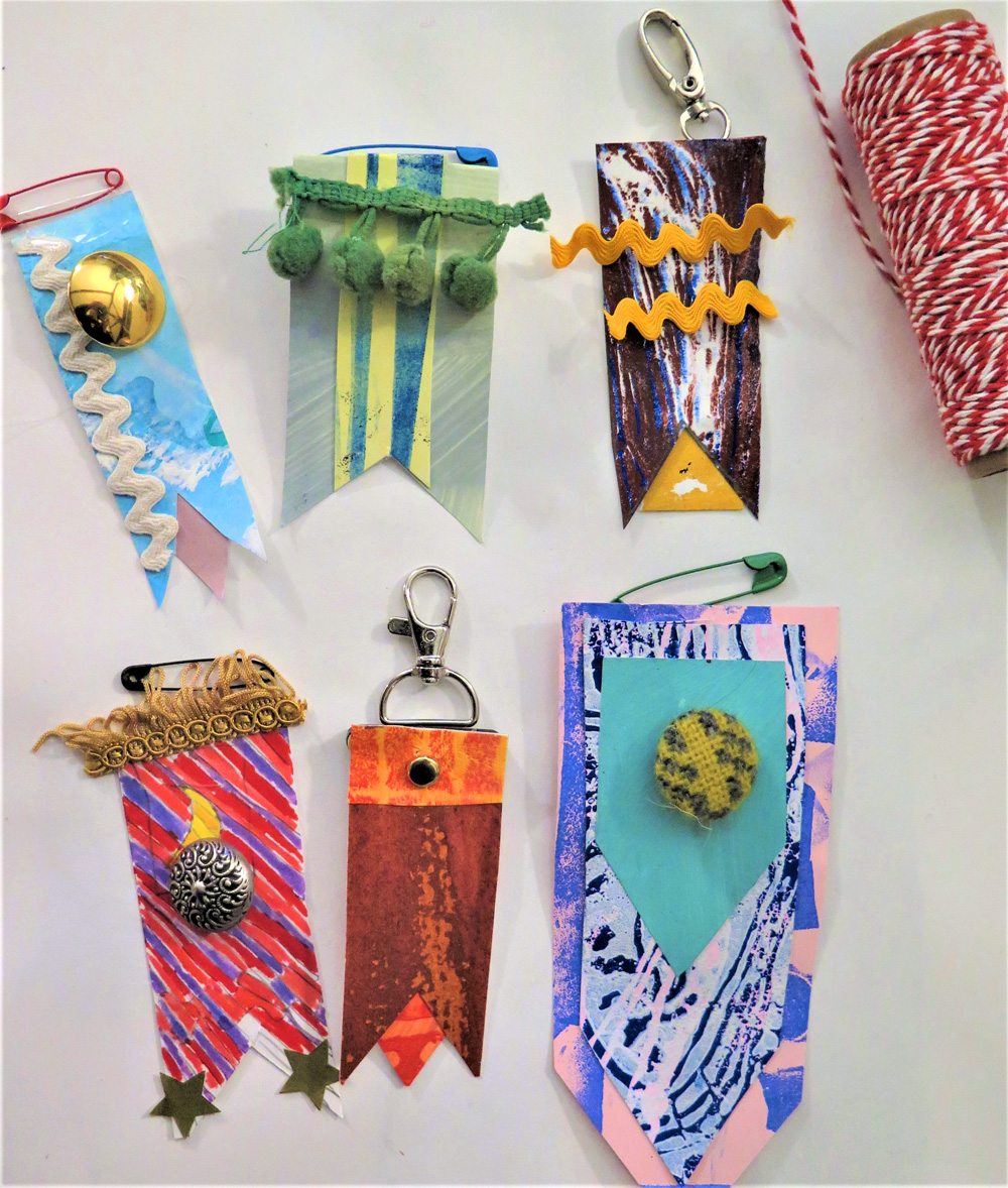 Making medals out of recycled materials by Jan Miller