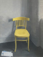 Yellow Chair with Letter by Jason Line