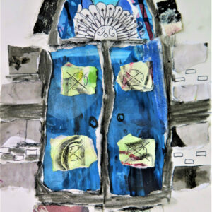 Collage Streets by Jan Miller