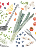 Waitrose Food Illustrations by Claire Harrup