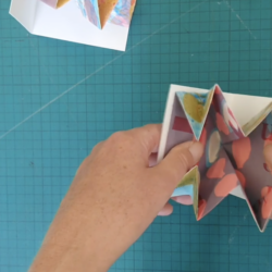 Use this paper folding technique to create concertinas of personal designs. This project can be expanded or simplified for different age groups.