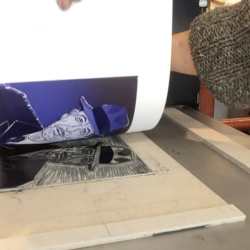 In this post printmaker Scarlett shows us in depth how she creates prints using Linocut and Lithography...