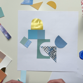 Creating A Collaged Pattern By Rachel Parker