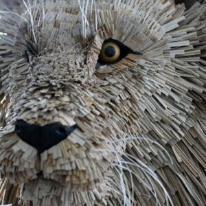 Faith Bebbington plastic waste sculptures