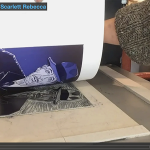 Explore lithography and other printing processes with Scarlett 