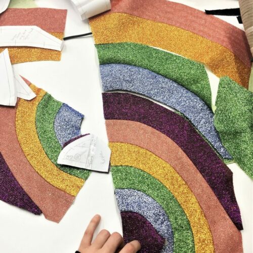 Rainbow Jacket Construction By Tatyana Antoun