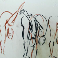 Studies of dancers